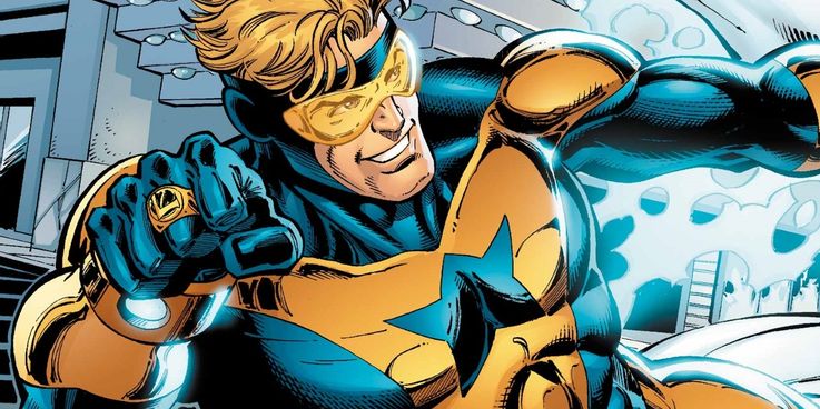 Booster Gold: creatore dalla serie Our Flag Means Death Booster Gold: creatore dalla serie Our Flag Means Death