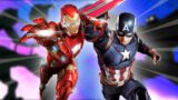 Captain america e iron man rubano la battaglia iconica di batman e superman in fanart straordinaria
