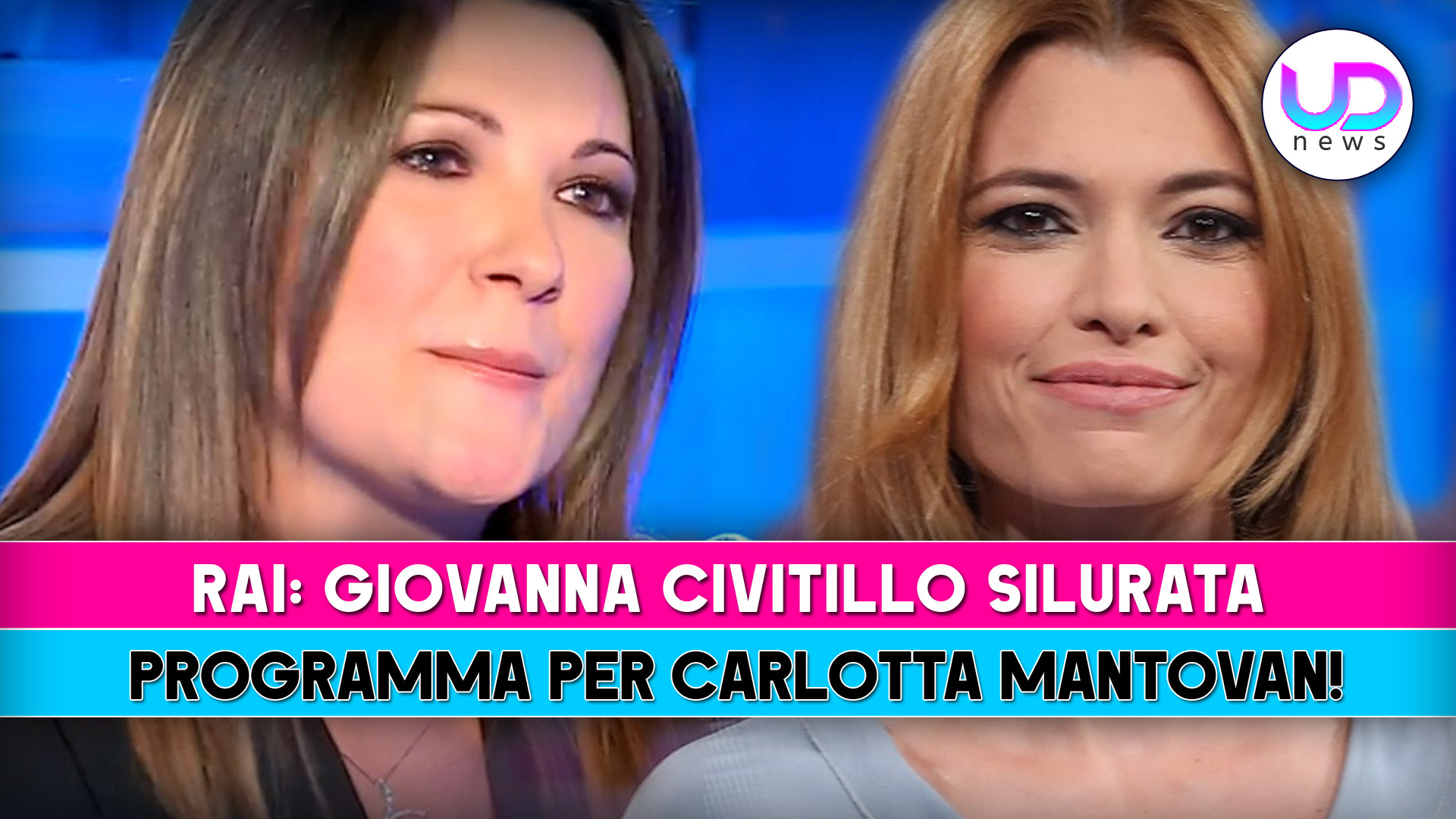 Giovanna Civitillo silurata dal programma Rai dedicato a Carlotta Mantovan Giovanna Civitillo silurata dal programma Rai dedicato a Carlotta Mantovan