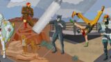 Personaggi DC nel murale dei metahumani di superman spiegati