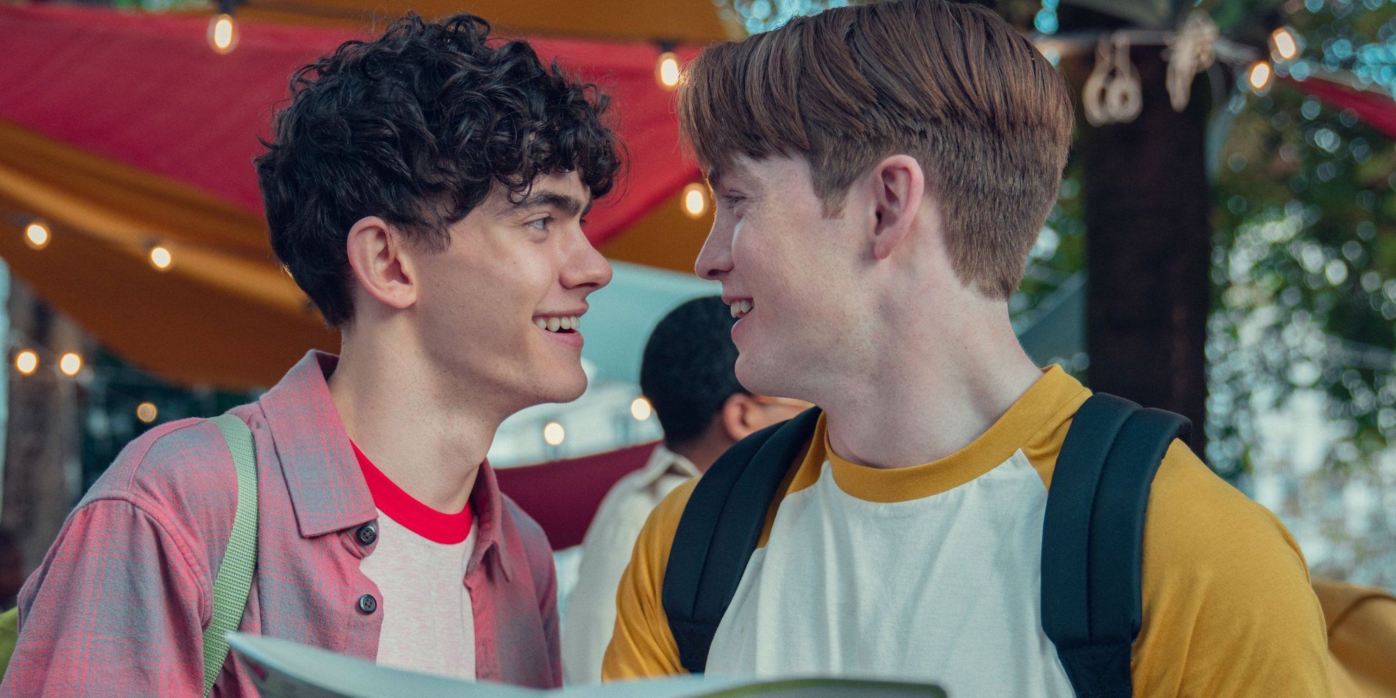 heartstopper su netflix aggiornamenti dal set con joe locke e kit connor