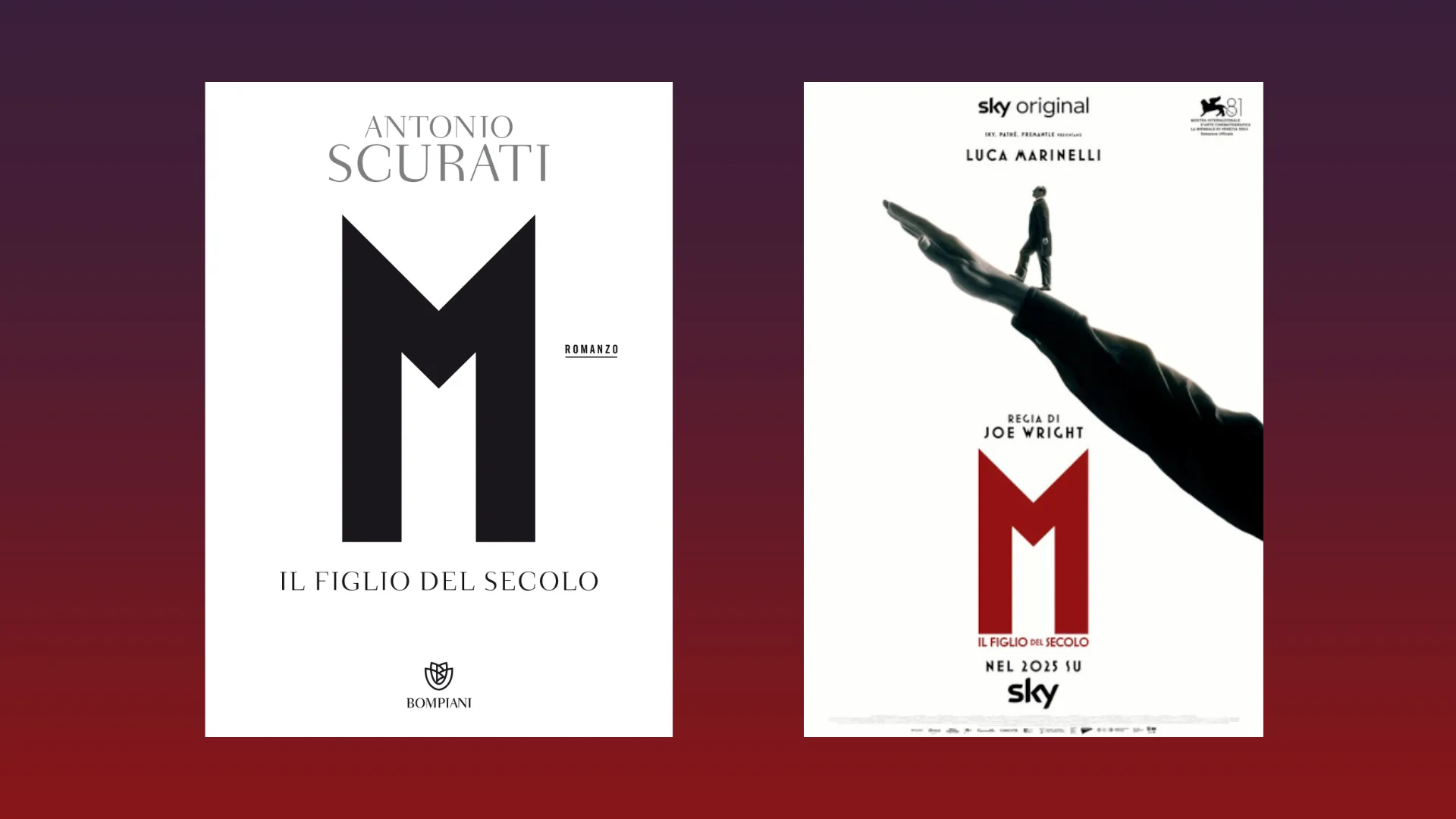Luca marinelli e il mistero di m – il figlio del secolo