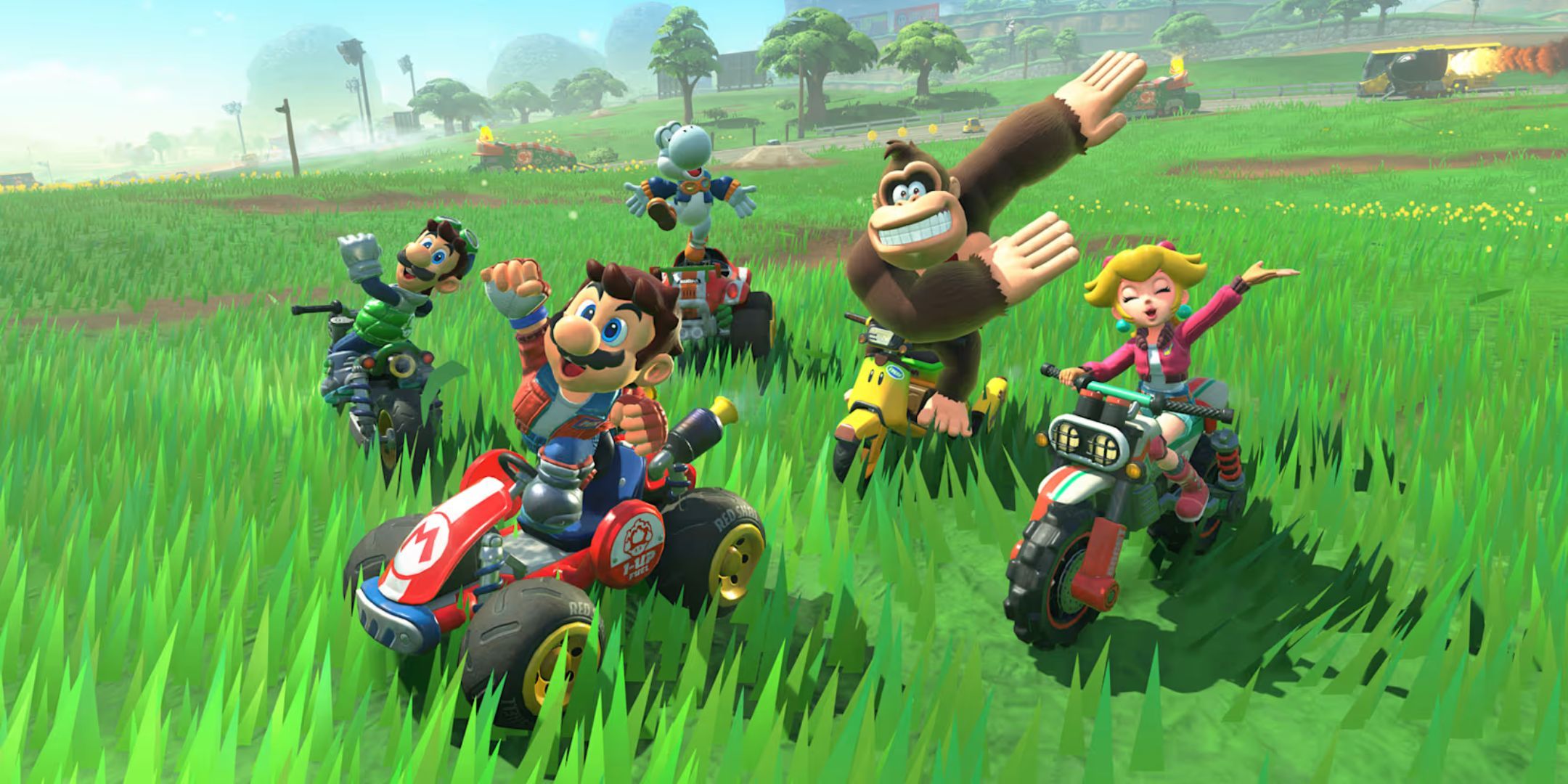 Mario kart dlc di dk bananza senza un personaggio fondamentale Mario kart dlc di dk bananza senza un personaggio fondamentale
