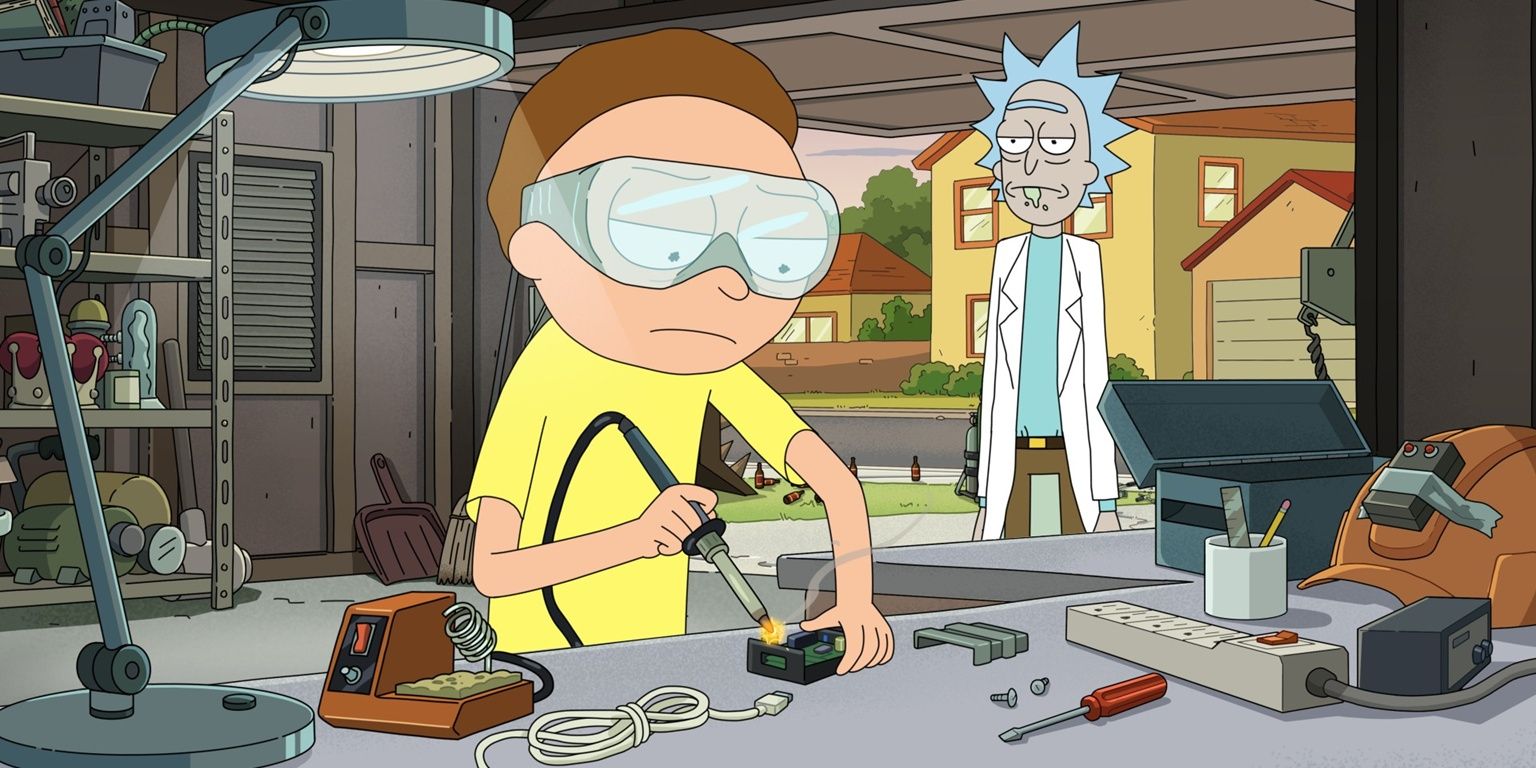 Rick presenta la sua invenzione più straordinaria in Rick & Morty 8×09 Rick presenta la sua invenzione più straordinaria in Rick & Morty 8×09