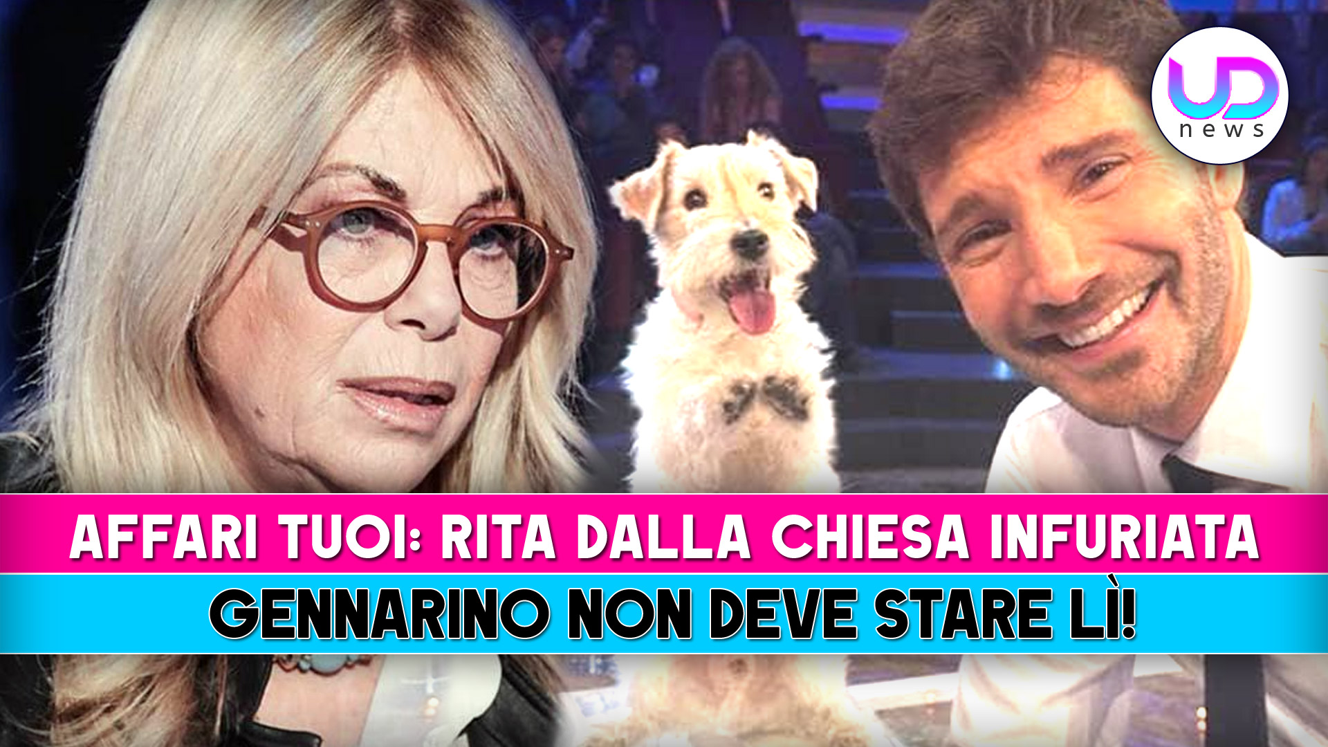 Rita dalla chiesa protesta contro affari tuoi per il bene di gennarino Rita dalla chiesa protesta contro affari tuoi per il bene di gennarino