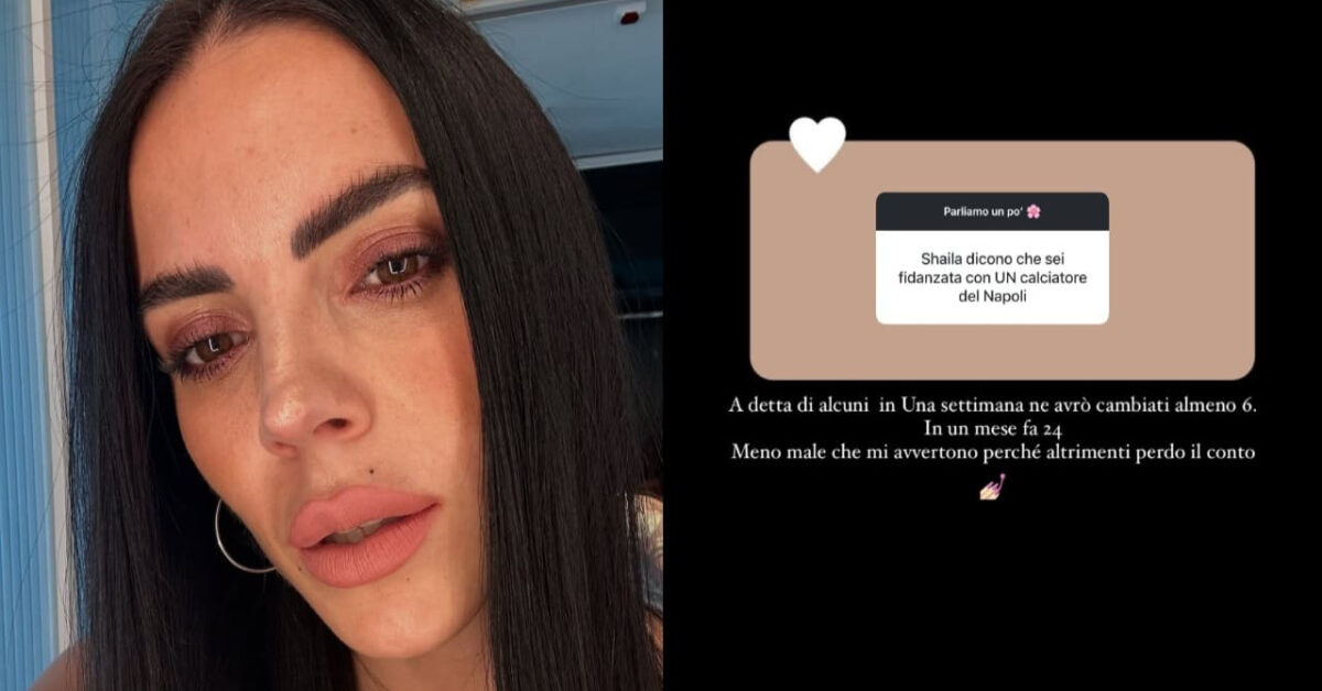 Shaila Gatta svela la verità sul suo legame con un calciatore famoso Shaila Gatta svela la verità sul suo legame con un calciatore famoso