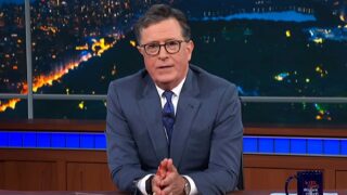 Trump minaccia di cancellare il talk show dopo la sorpresa di Colbert