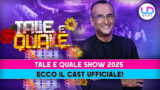 Tale e quale show 2025, scopri il cast ufficiale