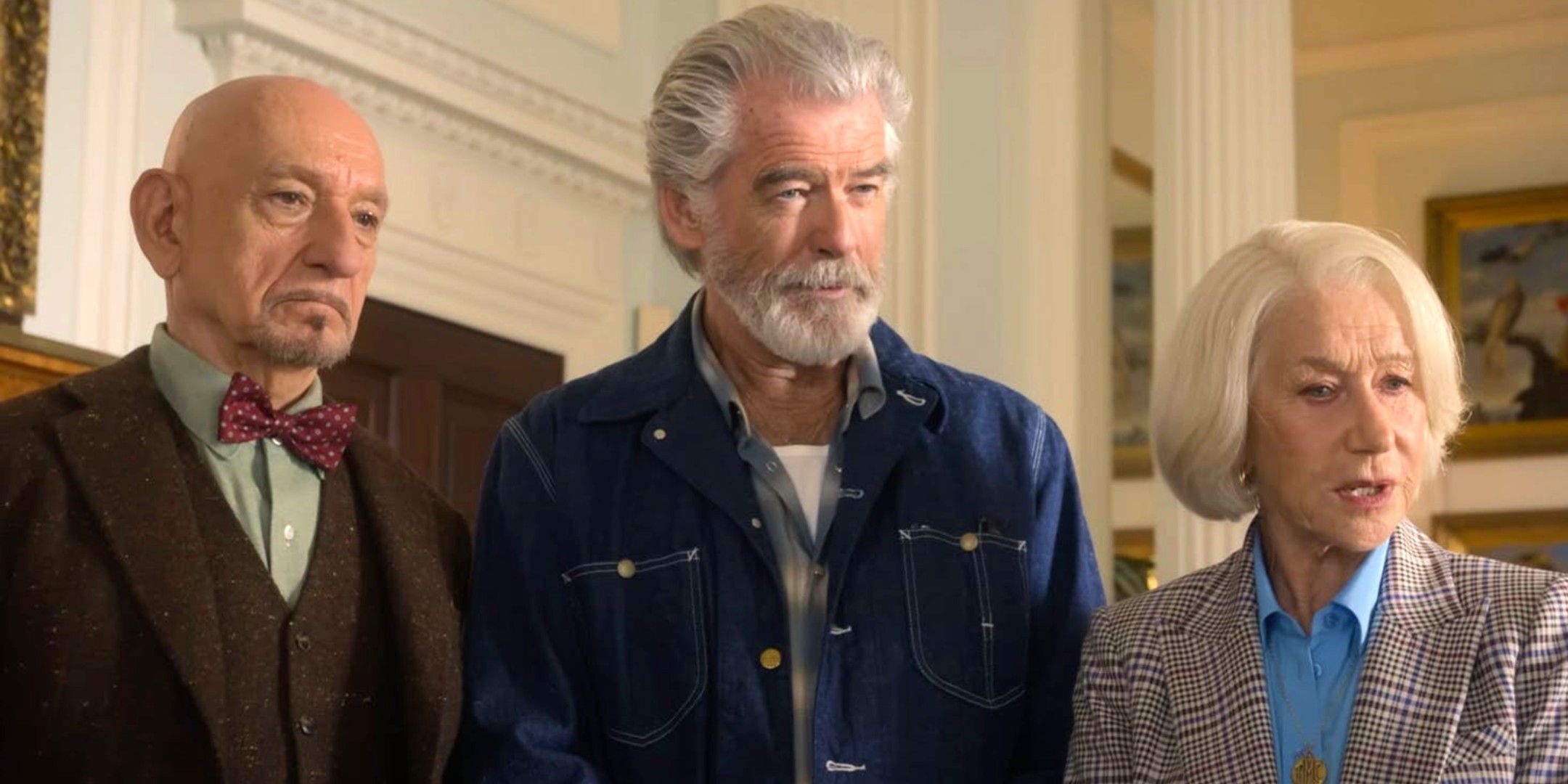 Pierce Brosnan difeso dall’autore del libro per il suo ruolo nel giallo di Netflix Pierce Brosnan difeso dall’autore del libro per il suo ruolo nel giallo di Netflix