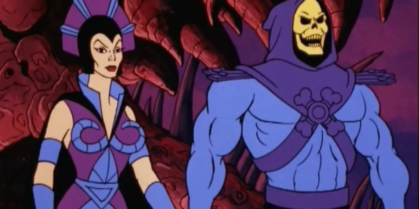 relazione interessante tra evil lyn e skeletor in masters of the universe con alison brie