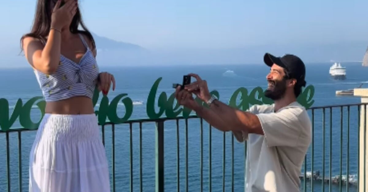 Matrimonio di un volto amato di Canale 5: la proposta romantica che fa sognare