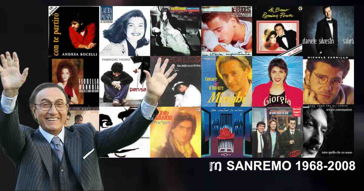 canzoni pi249 streammate di sanremo dall8217era pippo baudo