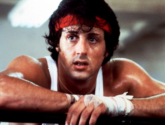 ippolito nel ruolo di giovane stallone in i play rocky
