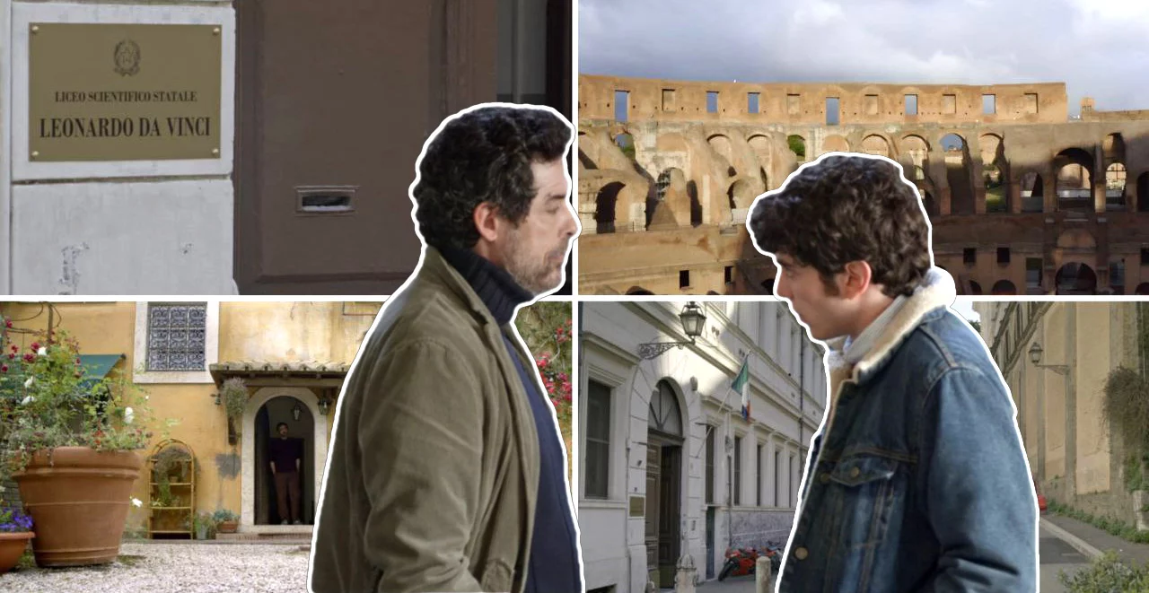 un professore location delle riprese della fiction di rai 1