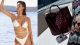 Borsa da mare di Belen Rodriguez: il costo e il dettaglio che tutti amano
