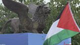 Protesta a venezia contro l’attacco militare israeliano a gaza