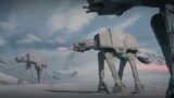 Imperial walker in scala 1:1 per il mandaloriano e grogu