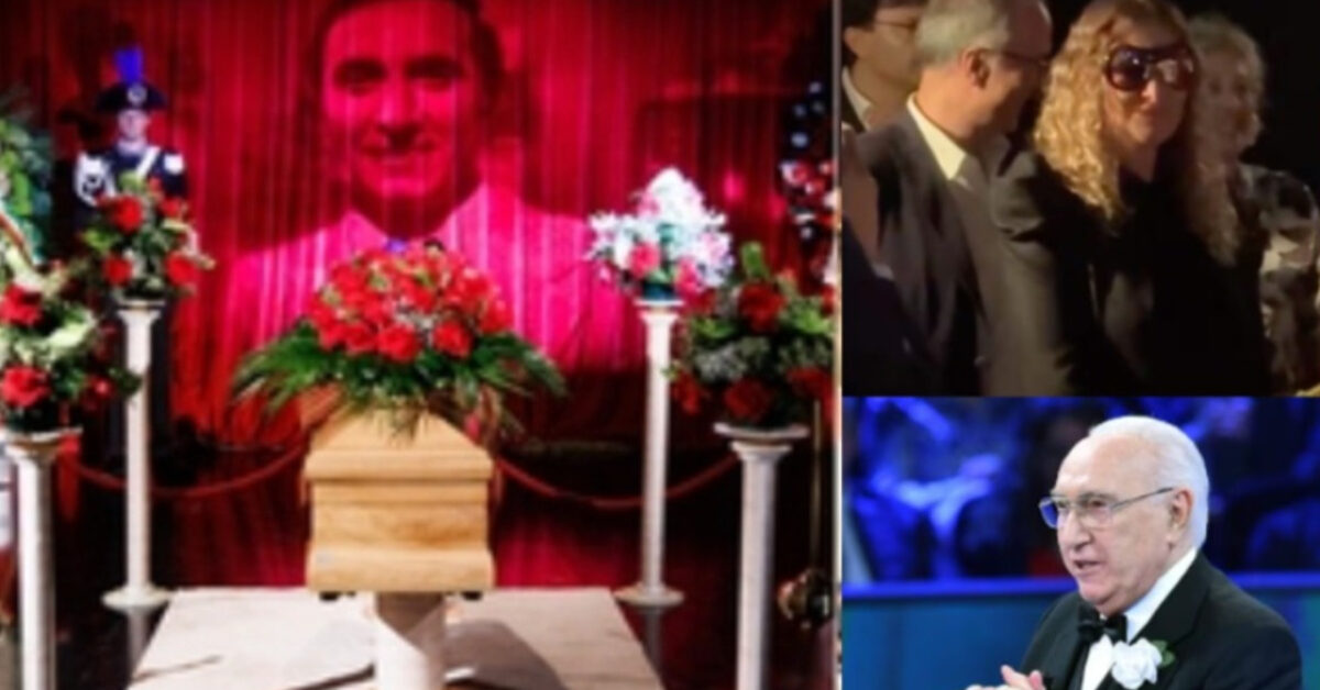 Donna misteriosa nella camera ardente di pippo baudo: chi è realmente?