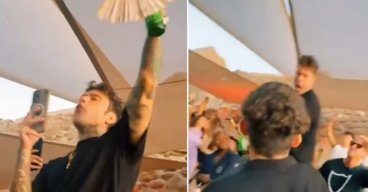 Fedez sorprende un fan durante un evento: la reazione inaspettata sotto le telecamere Fedez sorprende un fan durante un evento: la reazione inaspettata sotto le telecamere