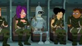 Futurama stagione 13 trailer mostra bender contro un kaiju