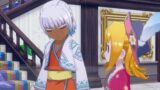Samir e il suo gatto in story of seasons: grand bazaar