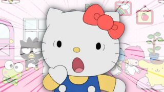 Hello kitty sorprende nel  anime crunchyroll con un cameo yakuza
