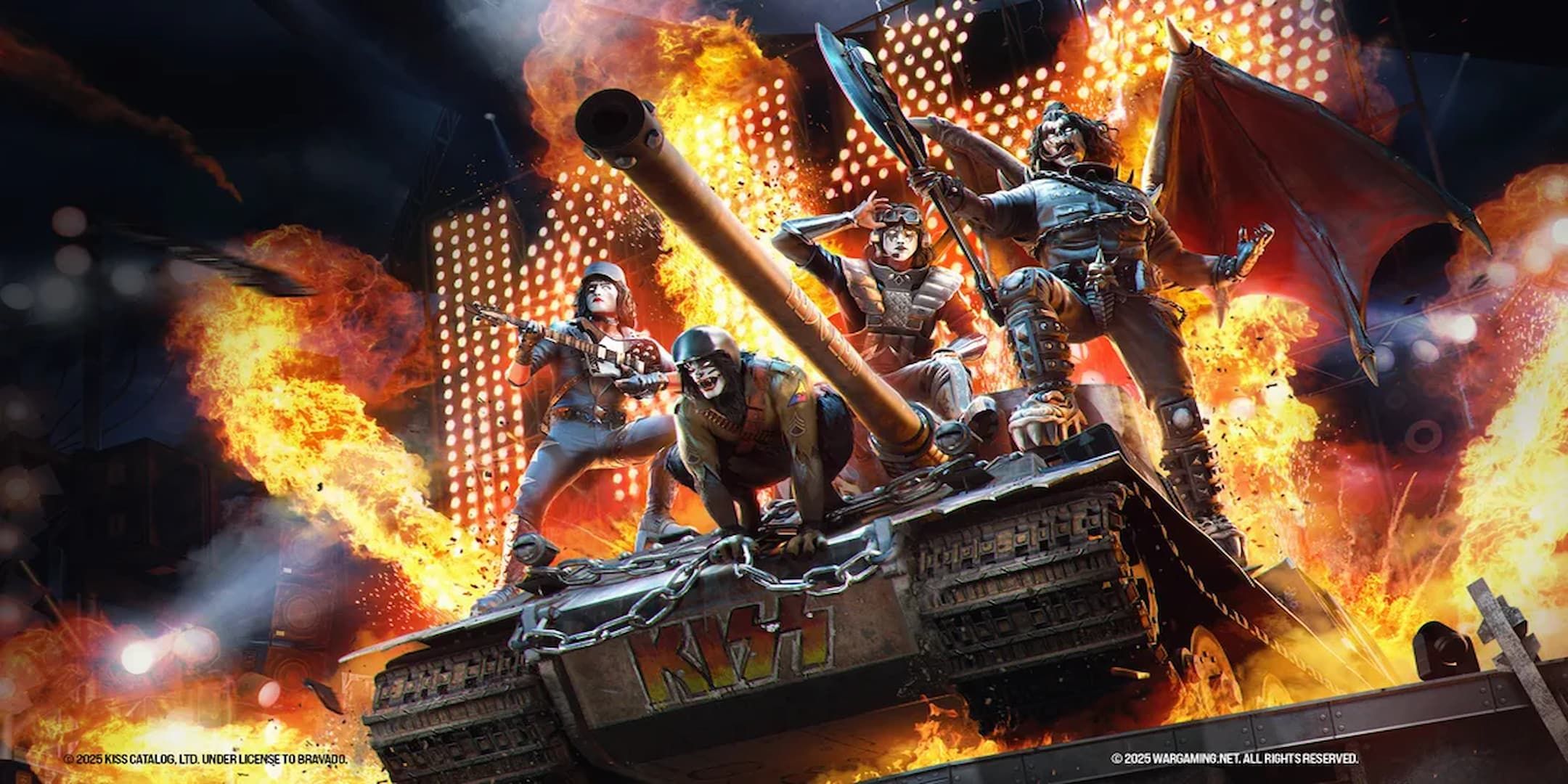 KISS e World of Tanks insieme per il Metal Fest 2025