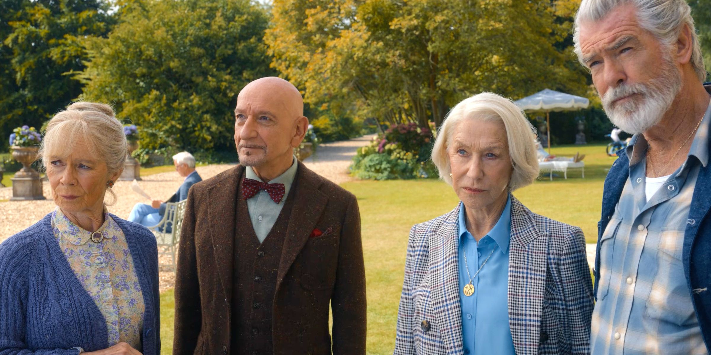 helen mirren affronta ogni mistero nel trailer della commedia whodunit di chris columbus