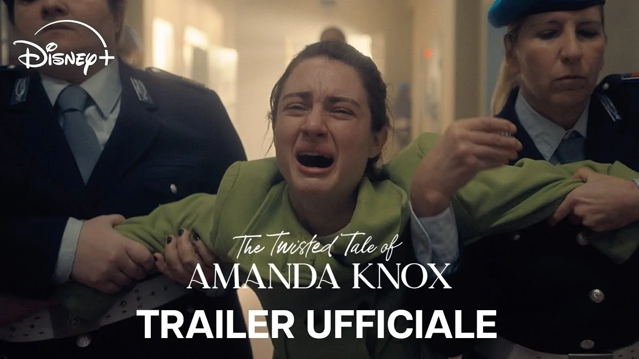 storia di amanda knox il trailer della miniserie disney