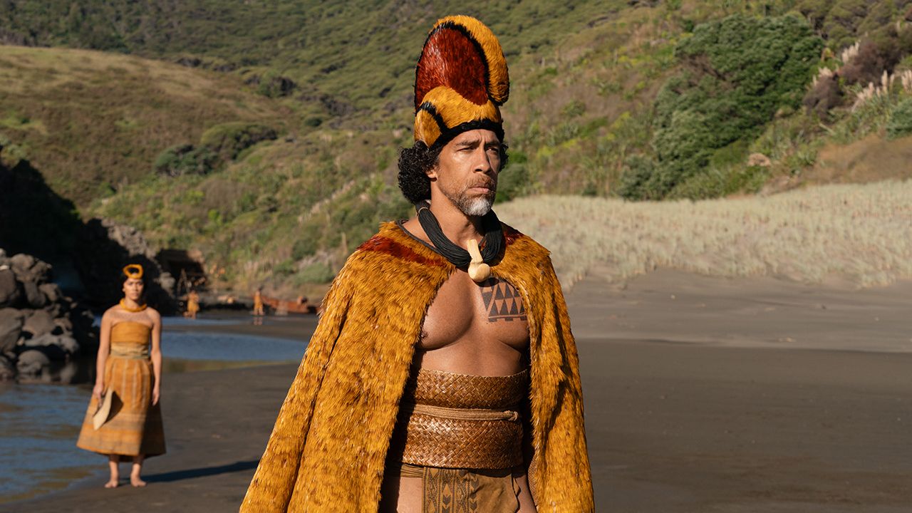 intervista a luciane buchanan e moses goods su chief of war