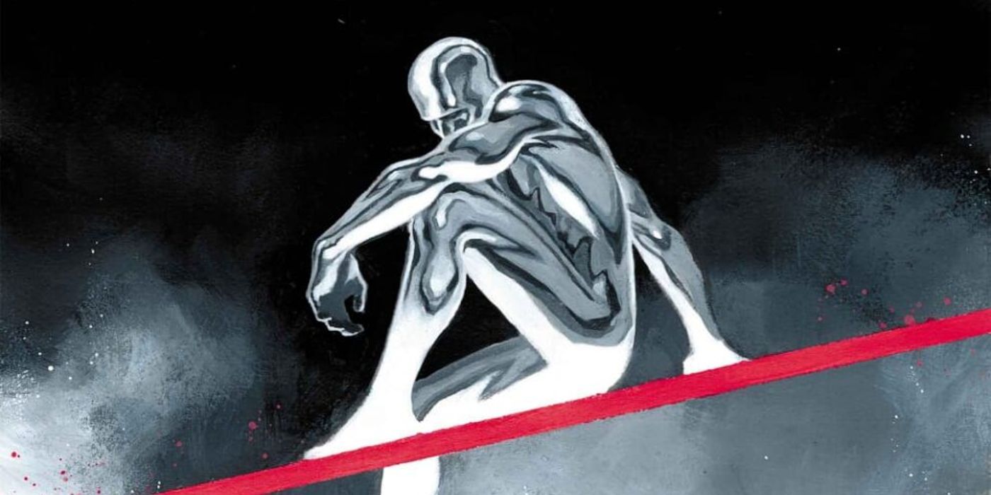 Il gold surfer e altri araldi che sfidano il silver surfer Il gold surfer e altri araldi che sfidano il silver surfer