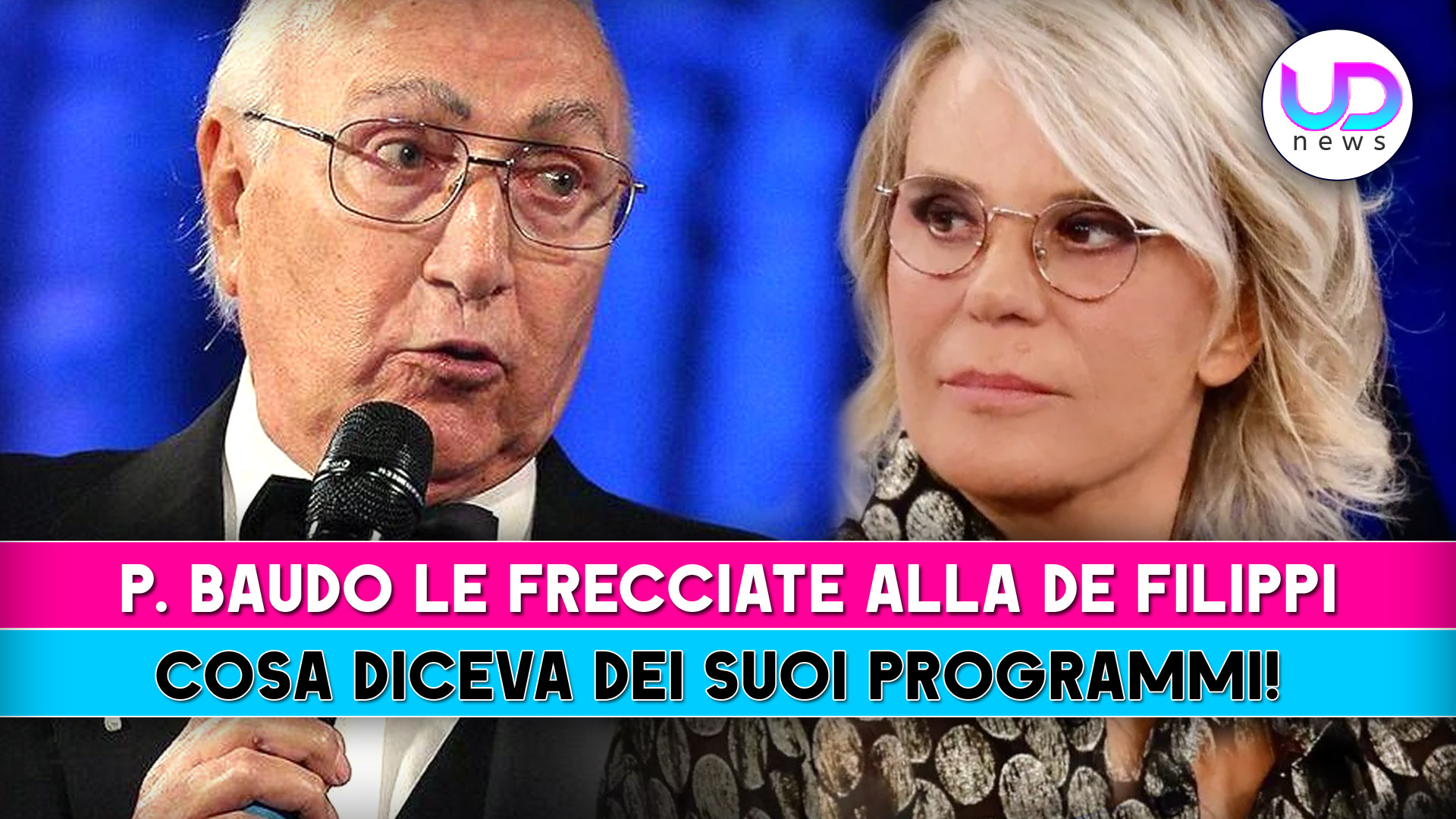 Pippo baudo critica maria de filippi e svela i suoi pensieri sui programmi