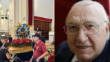 Pippo Baudo ai funerali: la surprise tra la folla invisibile