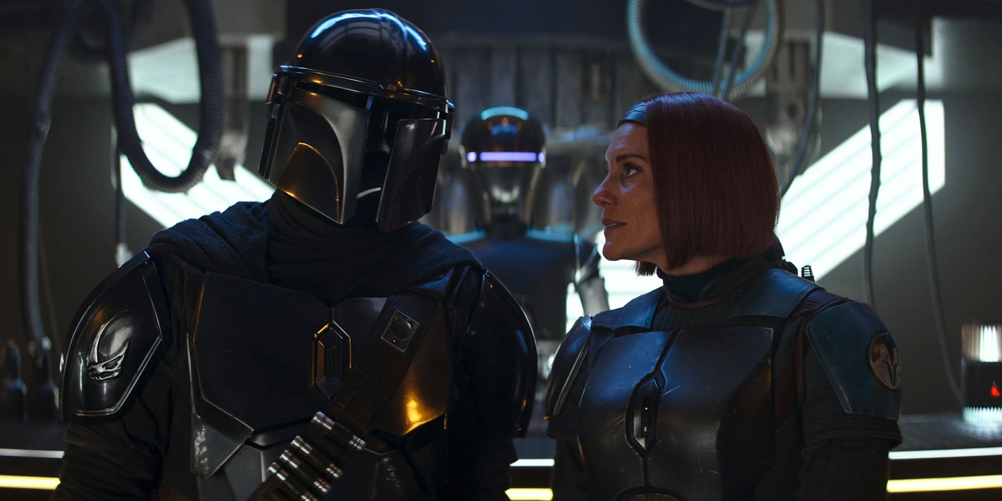 Katee sackhoff affronta le sfide del ruolo di bo katan in the mandalorian Katee sackhoff affronta le sfide del ruolo di bo katan in the mandalorian