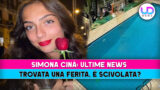 Simona cinà ferita misteriosa: scivolata o altro?