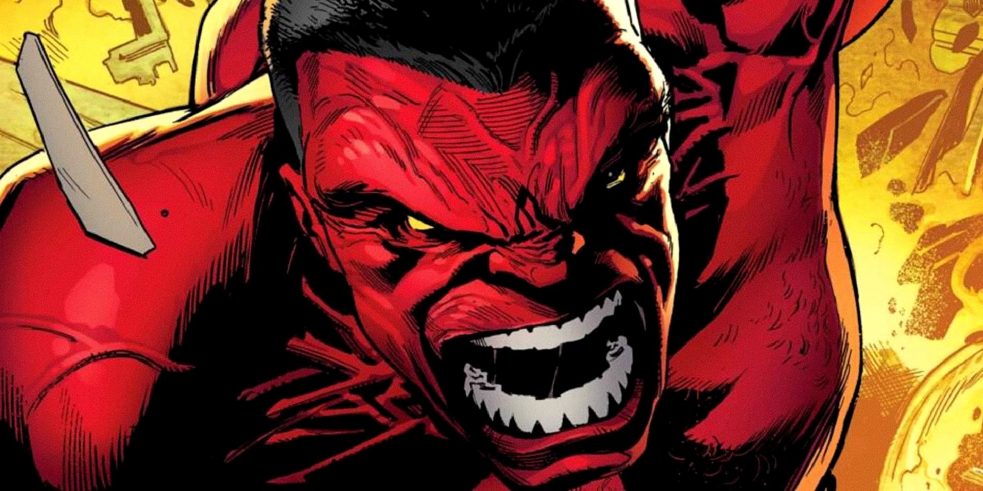 Red hulk sorprende i fan di marvel con una trasformazione inquietante Red hulk sorprende i fan di marvel con una trasformazione inquietante