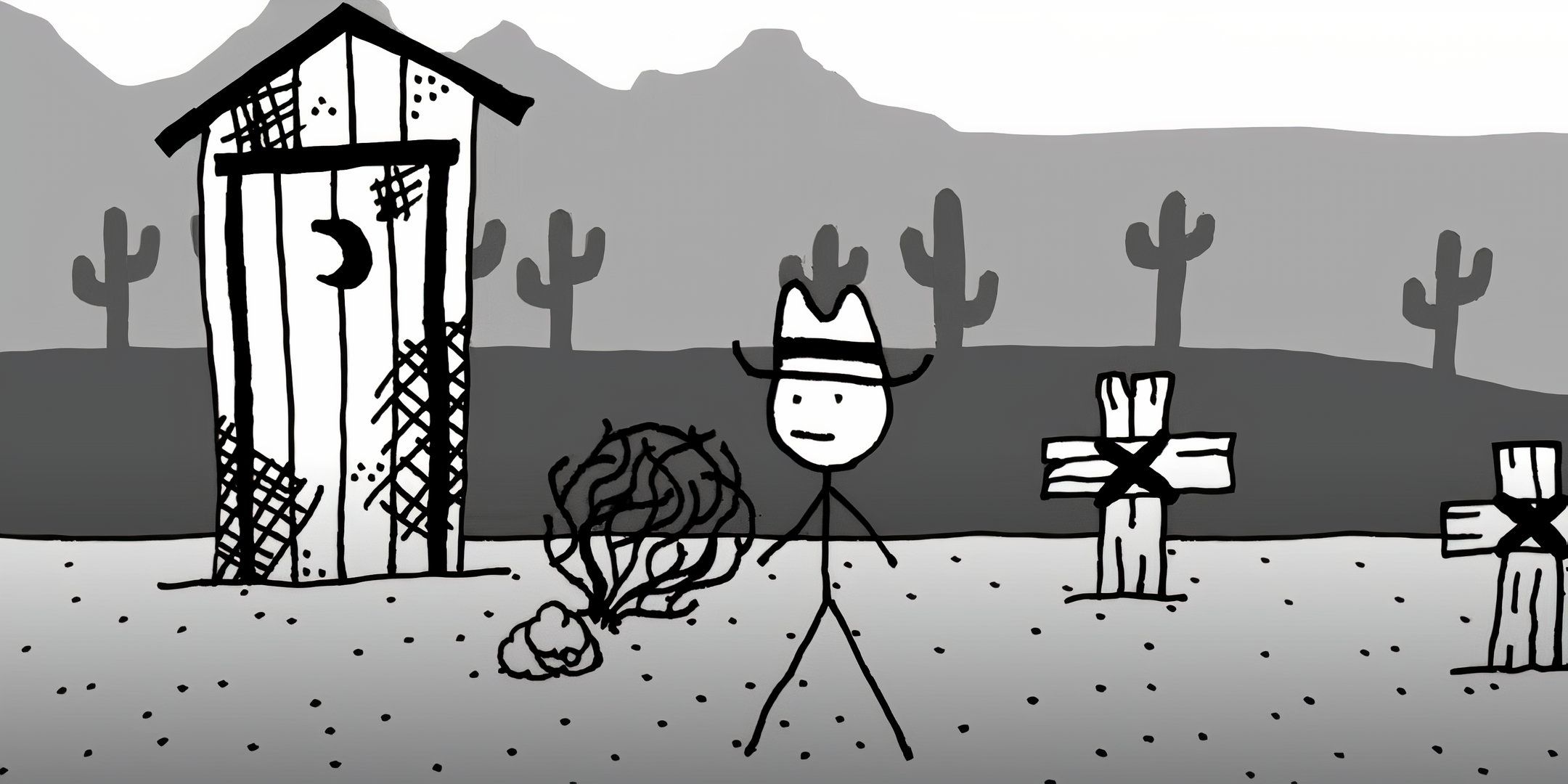 West of loathing: il gioco di ruolo western in stile stick figure da non perdere