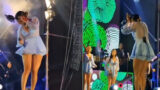 Panico al concerto, cantante amata soccorsa dopo l’imprevisto
