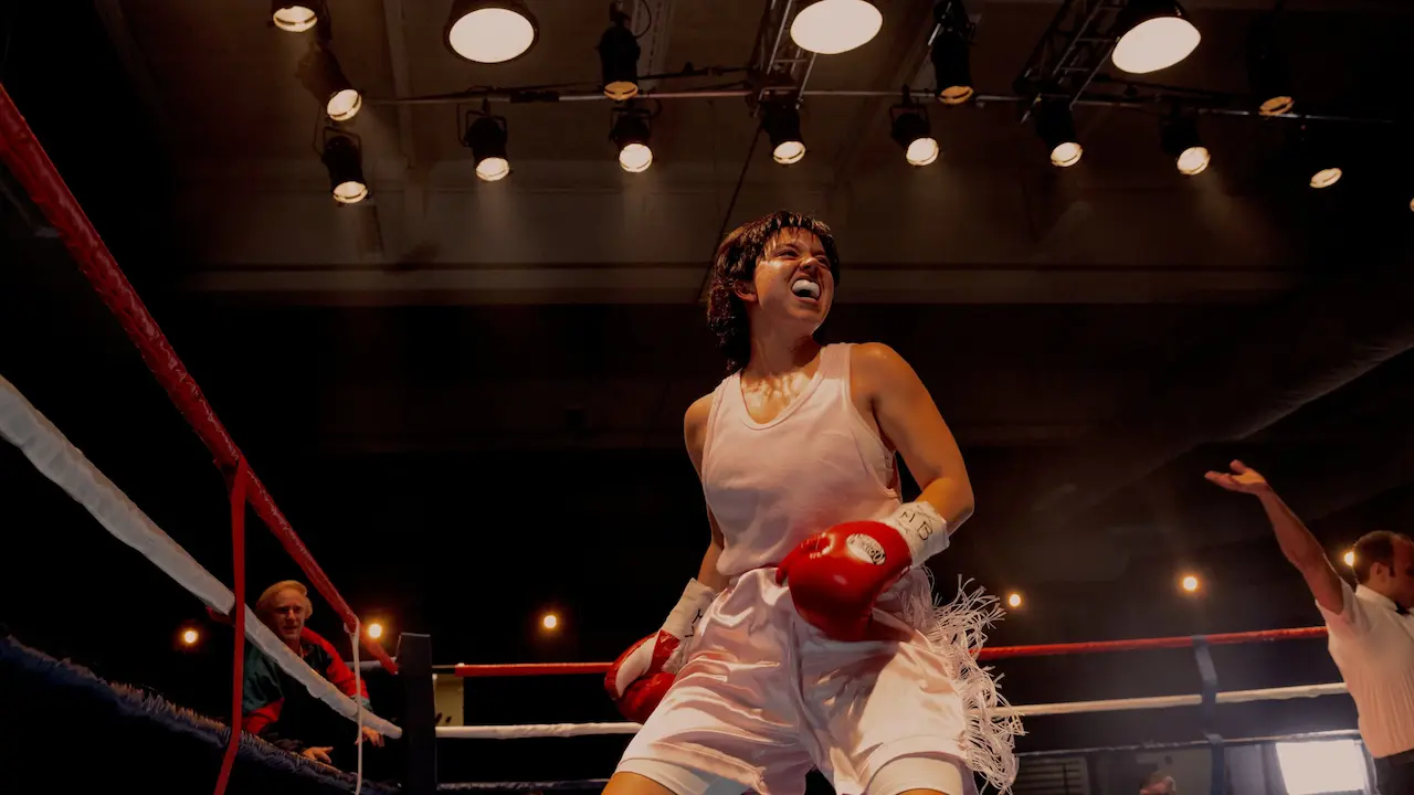 Sydney Sweeney nei panni di Christy Martin, la pugile del primo trailer