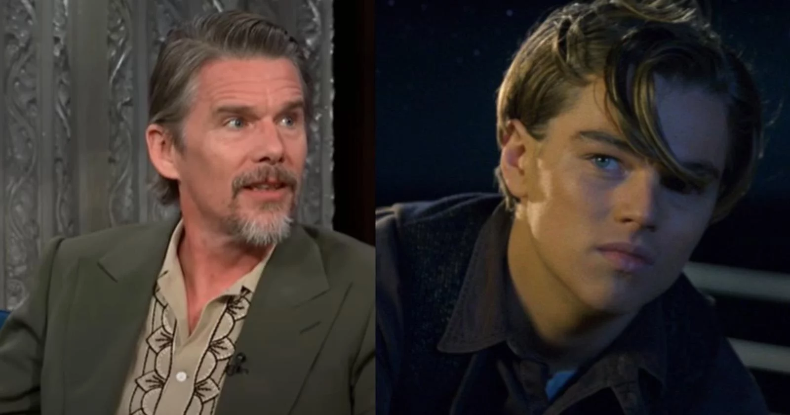 Ethan hawke provino per il ruolo di jack in titanic Ethan hawke provino per il ruolo di jack in titanic