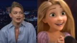 Gigi hadid provino per rapunzel nel live action disney