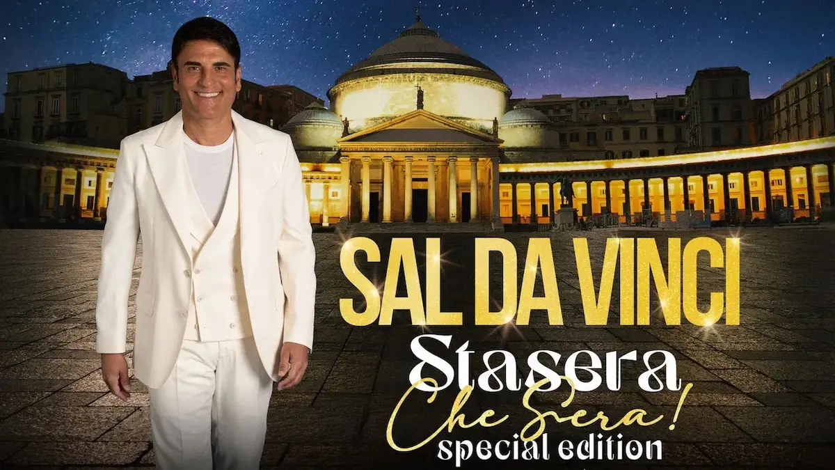 Sal da vinci concerto evento stasera su canale 5