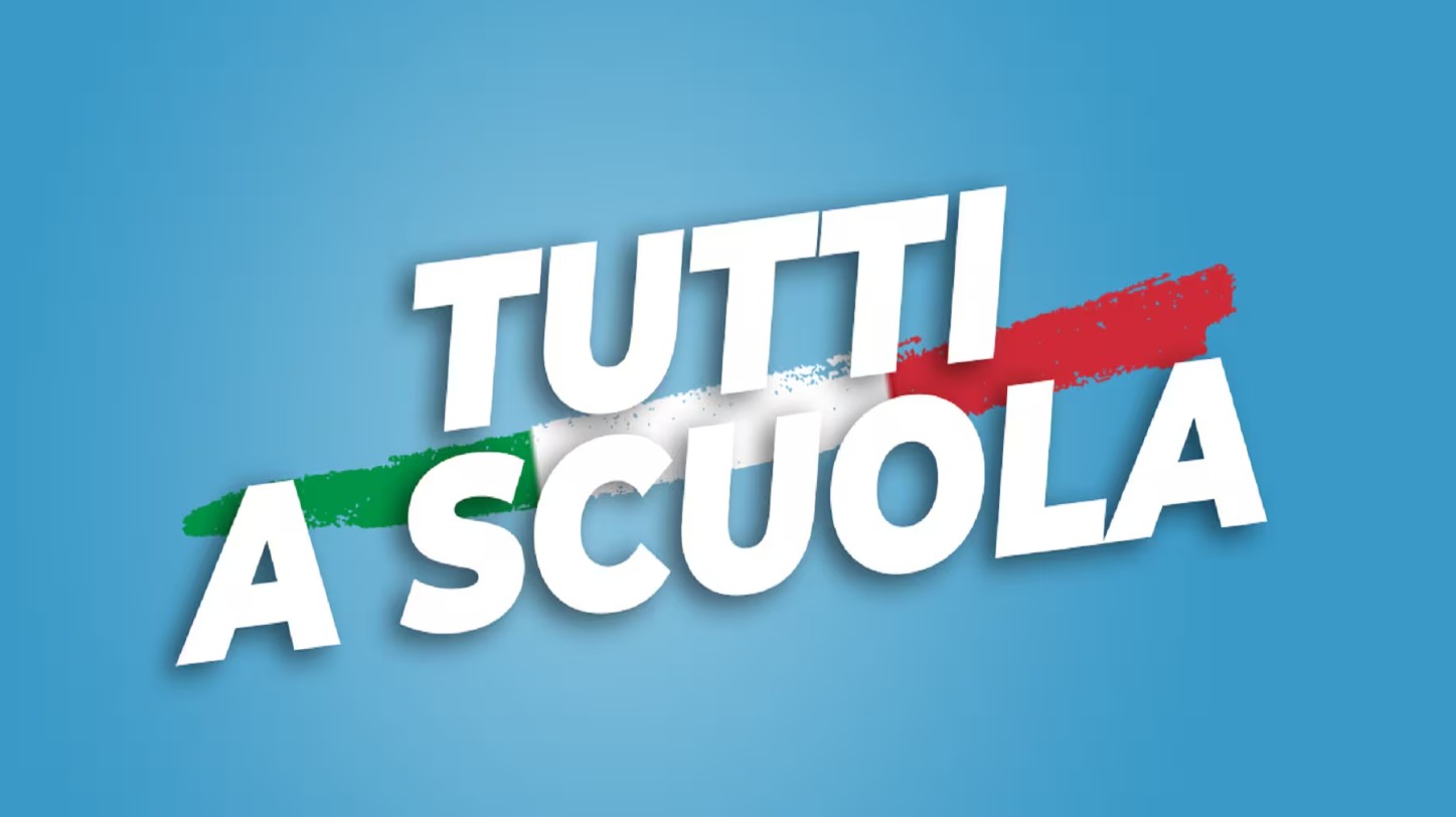 Speciale tutti a scuola su rai 1 con eleonora daniele e sergio mattarella
