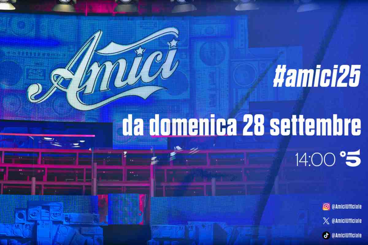 maria sorprende con un giurato al serale di amici