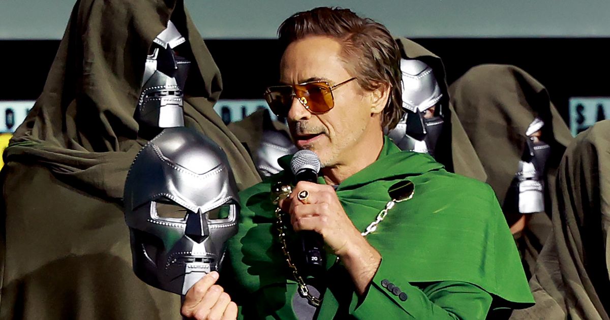 Doctor doom di robert downey jr. svela la prima immagine negli Avengers