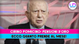 Pensioni d’oro di paolo cirino pomicino: scopri l’importo mensile ricevuto