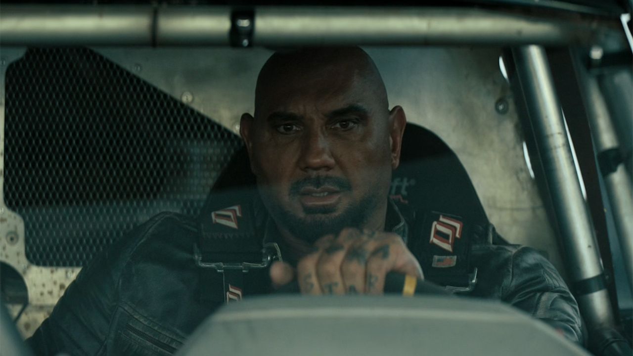 Dave bautista vive un’avventura mozzafiato nel clip di afterburn