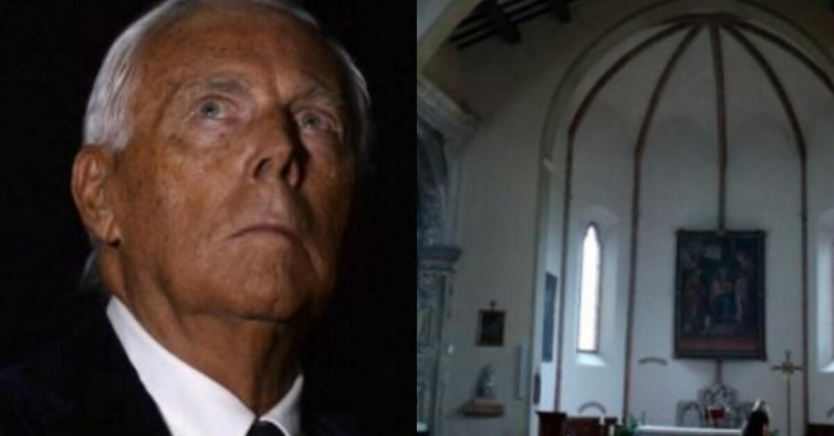Ultime volontà di giorgio armani svelate al funerale