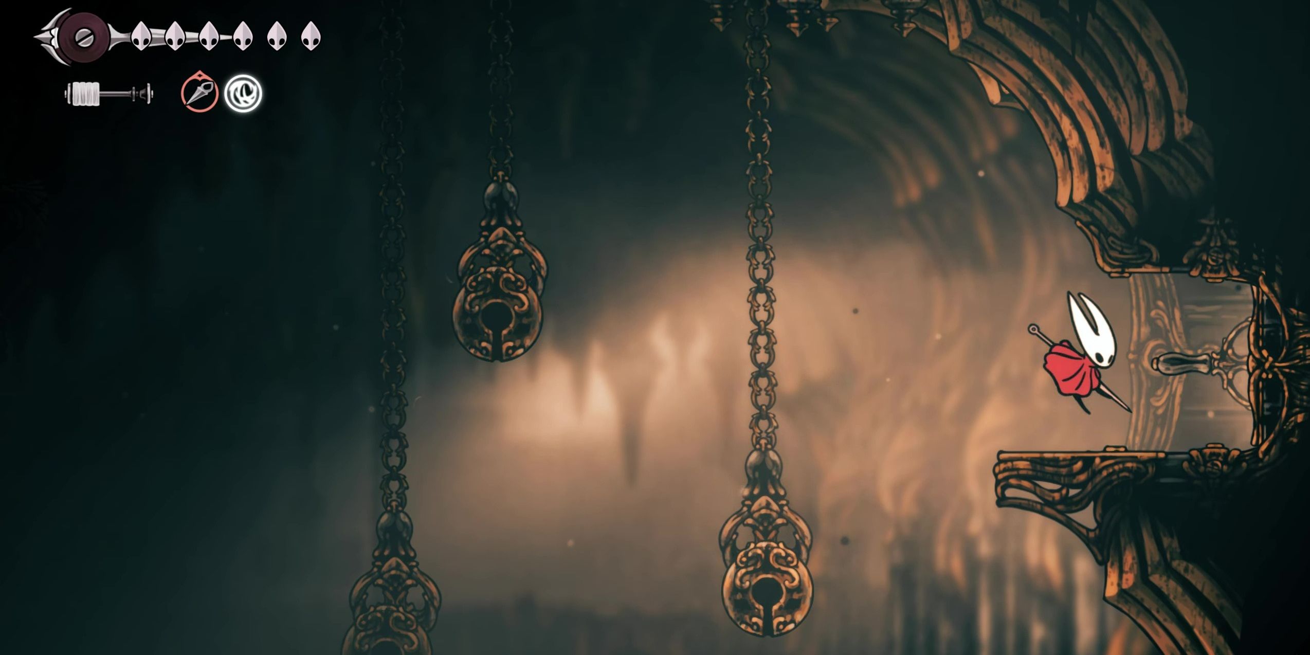 Mappa delle choral chambers in hollow knight: silksong