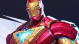 Skin di iron man nella guerra dei marvel rivali